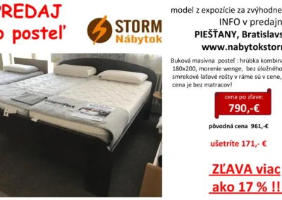 Dopredaj - Piešťany - Postele